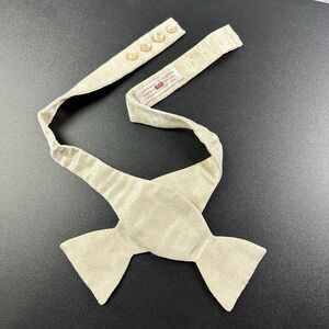 Carrot & Gibbs Bow Tie Silk Paisley Adjustable Handmade USA Art of Tying Manual